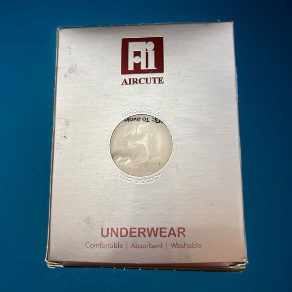 AIRCUTE Washable Absorbent Urinary Incontinence Underwear for Women 3XL White - Picture 6 of 6